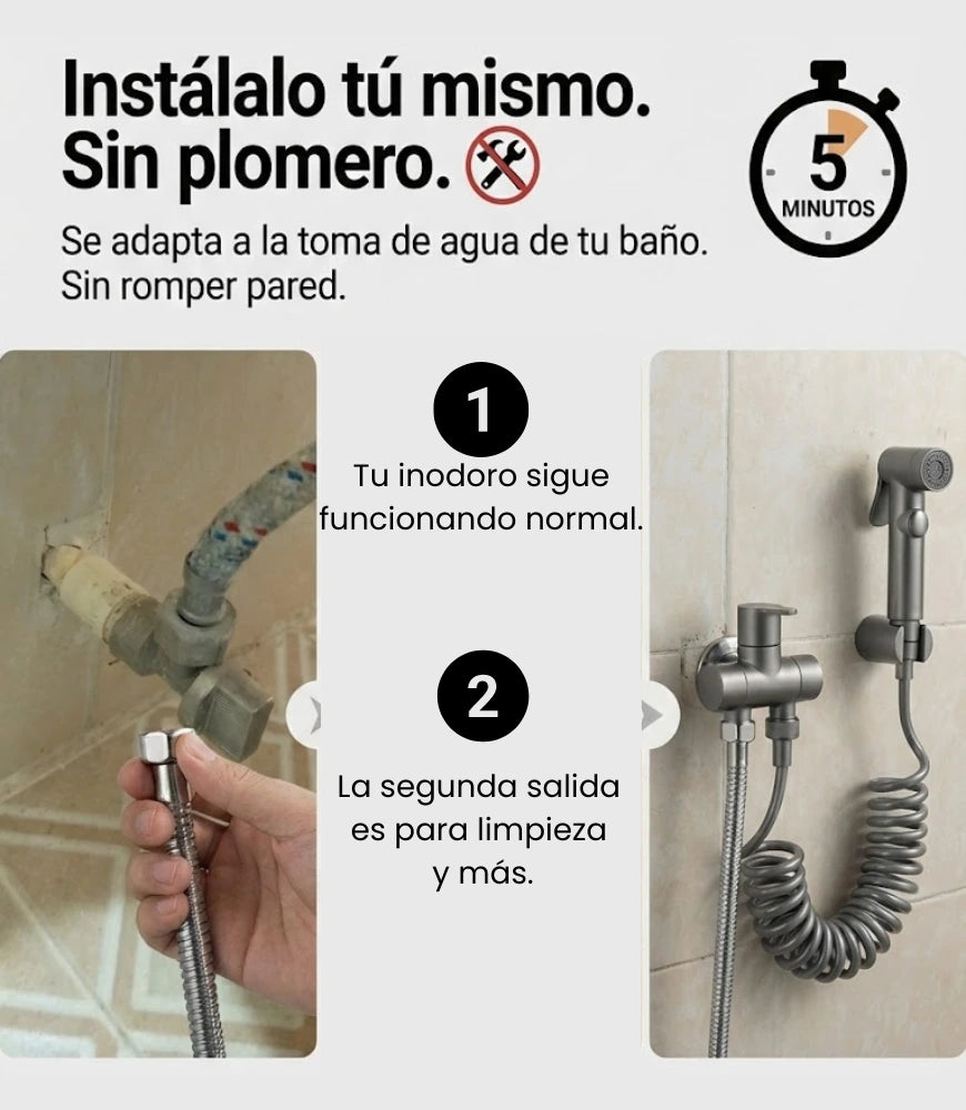 KIT TURBO CLEANER | Arranca el sarro y la suciedad donde el cepillo no llega.