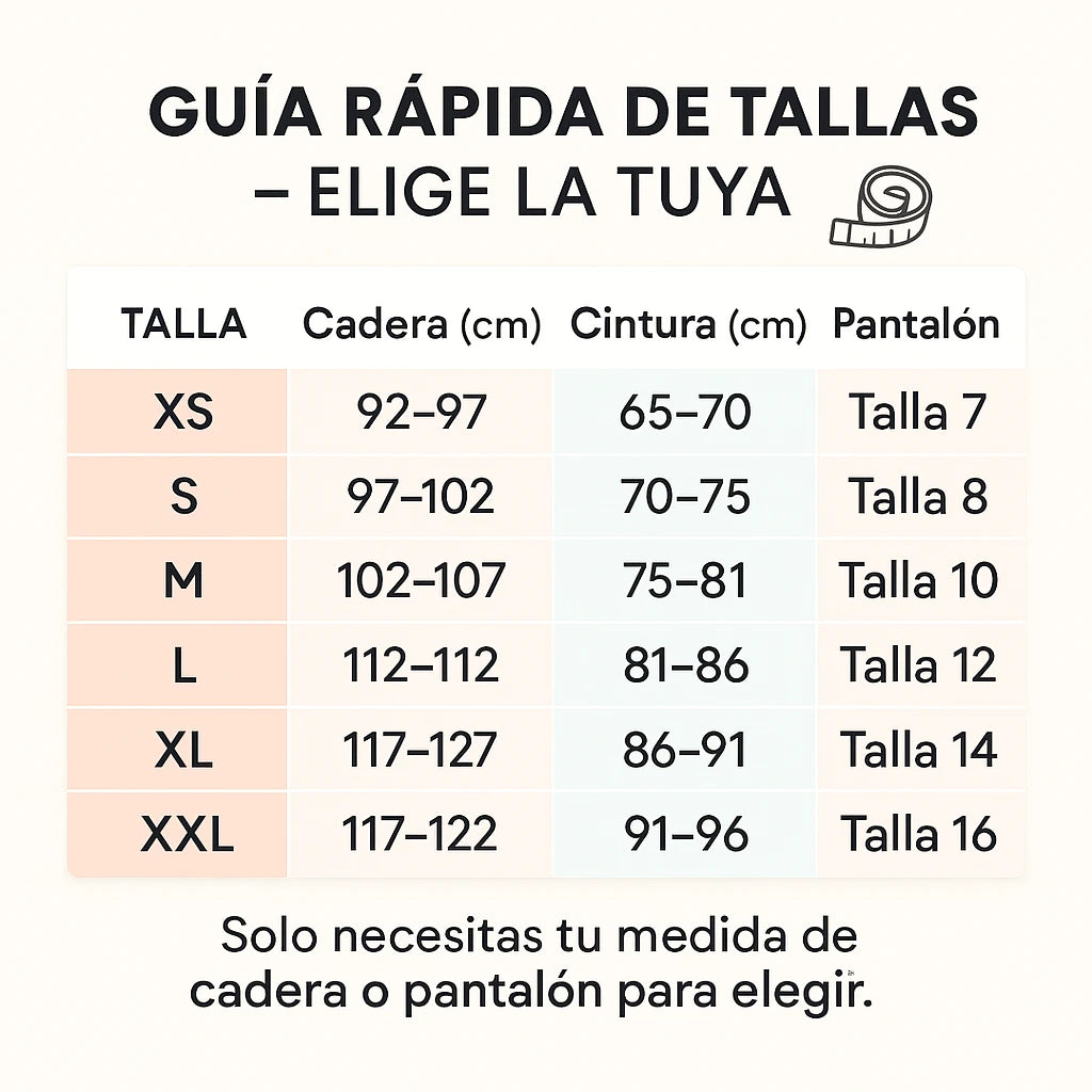 FAJA PANTY WAISTY | ¡AJUSTE INVISIBLE, RESULTADO NATURAL! 🌟