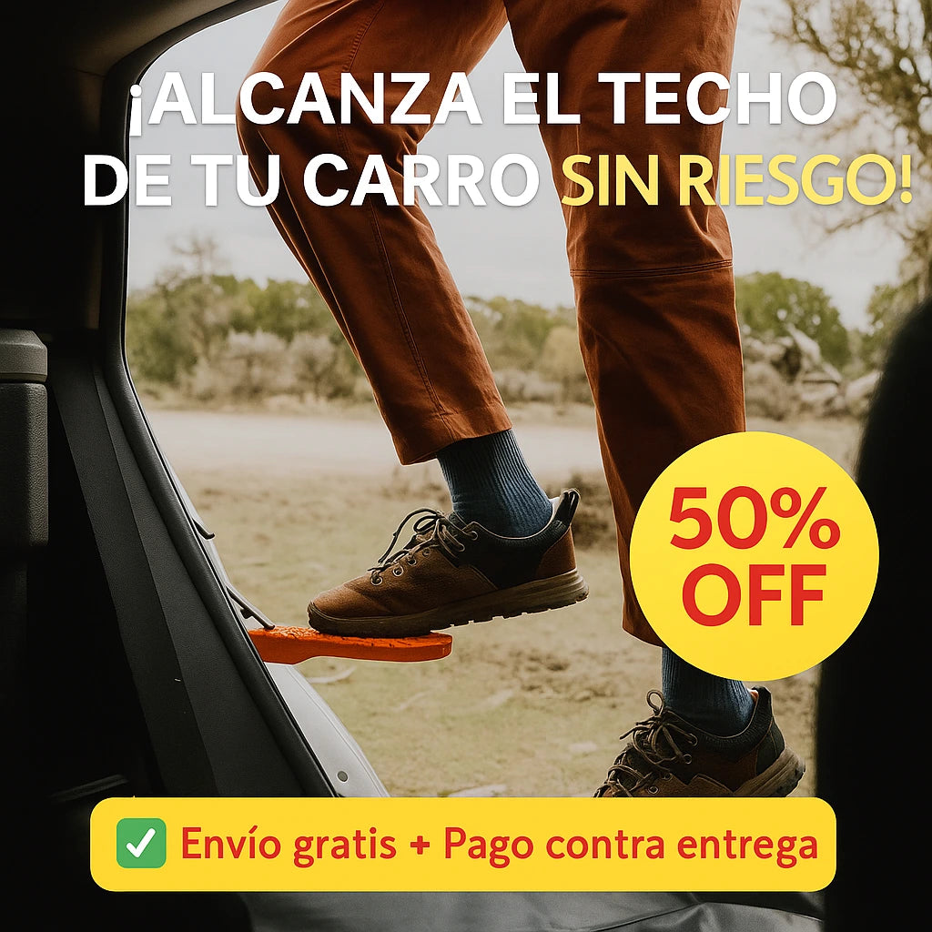 Escalón Express™ | NO MÁS SILLAS NI LLANTAS PARA LIMPIAR O CARGAR 🧼❌