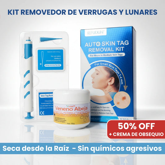 KIT ANTIVERRUGAS + CREMA🛡️| MÉTODO SIMPLE, PRÁCTICO Y CONFIABLE