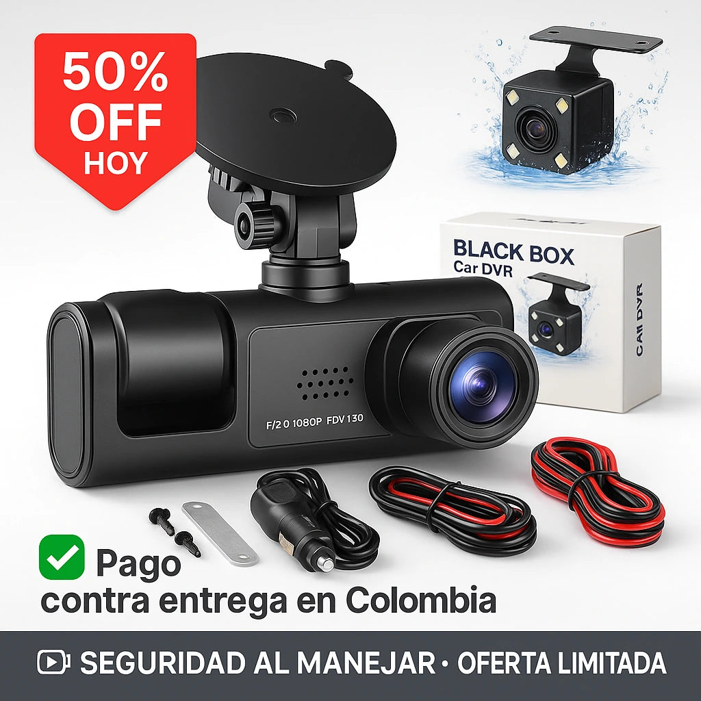 Visión Total™ 🌙 Graba de día y de noche con claridad