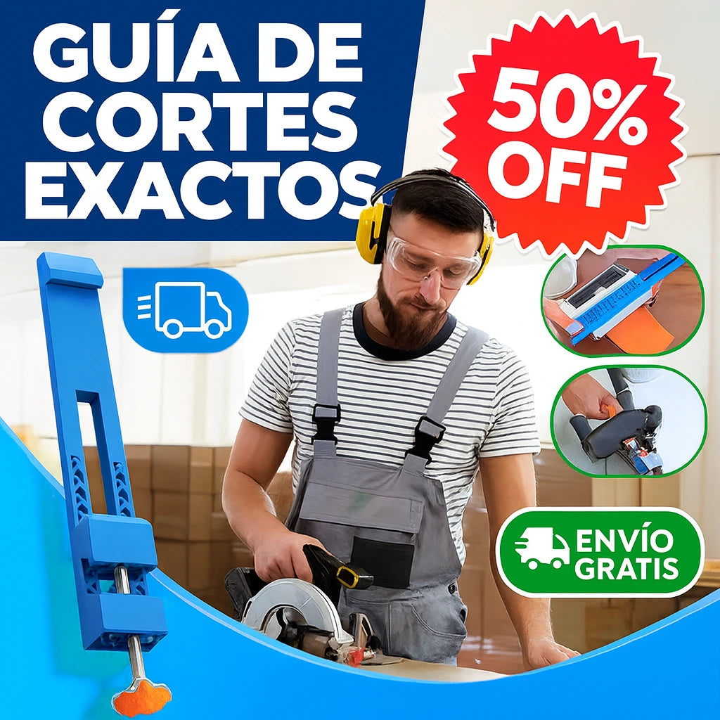 Guía Exacta™ | CORTES PERFECTOS SIN DESVÍOS - SOPORTA ALTA VIBRACIÓN🛠️