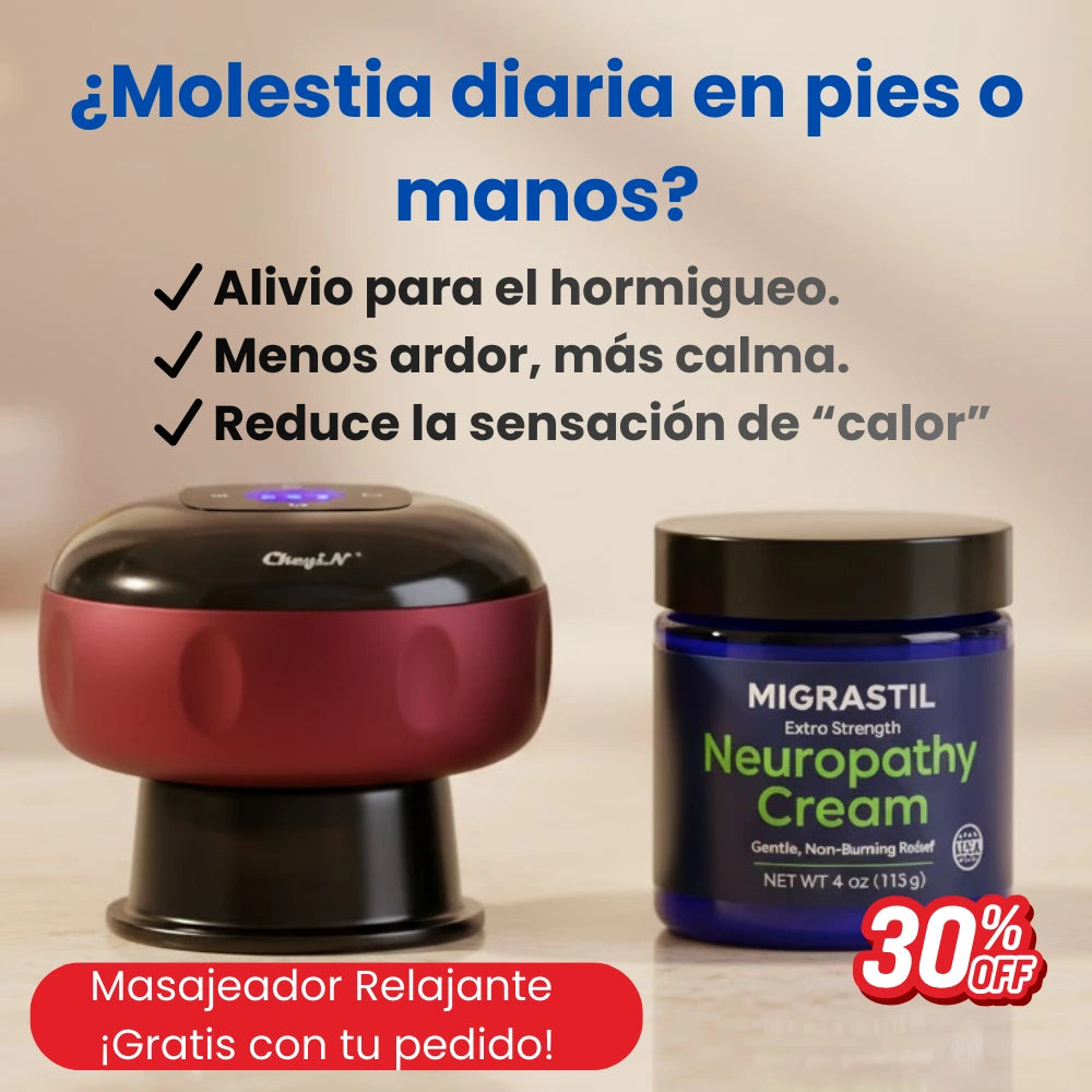 Migrastil™: Crema para Sensación Refrescante de Alivio + Regalo🎁