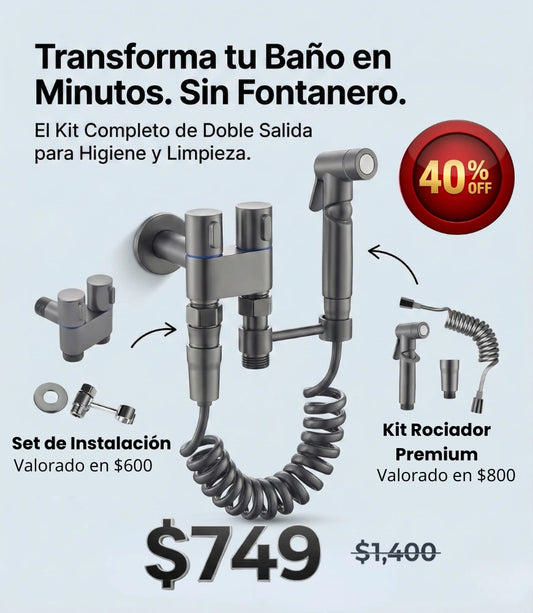 KIT TURBO CLEANER | Arranca el sarro y la suciedad donde el cepillo no llega.