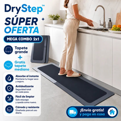 Tapetes ultra-absorbentes 2x1